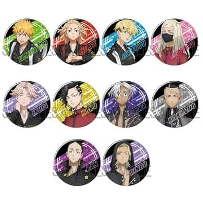 東京リベンジャーズ 10個入りトレーディング缶バッジ Vol.3
