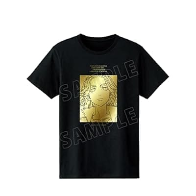 東京リベンジャーズ 佐野万次郎 箔プリントTシャツ (メンズ/レディース)