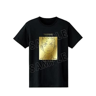 東京リベンジャーズ 花垣武道 箔プリントTシャツ (メンズ/レディース)