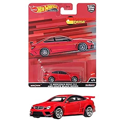 ホットウィール(Hot Wheels) カーカルチャー ドイチュラント デザイン '12 メルセデス・ベンツ C63 AMG クーペ ブラックシリーズ 【3才~】 HCJ79