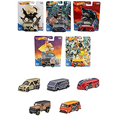 ホットウィール(Hot Wheels) ポップカルチャー アソート - バットマン【ミニカー12台入り BOX販売】 987P-DLB45