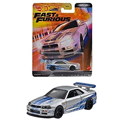 Hot Wheels レトロエンターテイメント ワイルド・スピード4 日産 スカイライン GT-R (BNR34)