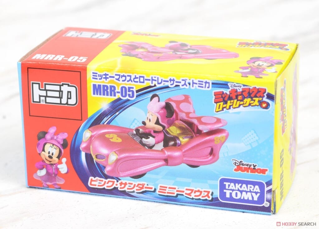 ミッキーマウスとロードレーサーズ トミカ MRR-5 ピンク・サンダー ミニーマウス