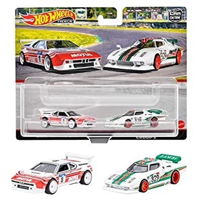 ホットウィール プレミアム 2パック BMW M1 プロカー/ランチア ストラトス グループ5 HFF30