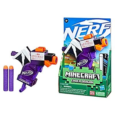 NERF ナーフ マイクロショット マインクラフト エンダードラゴン