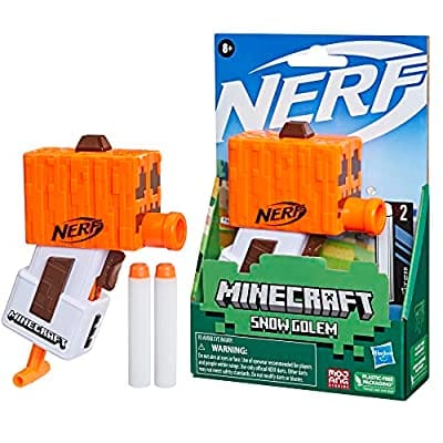 NERF ナーフ マイクロショット マインクラフト Snow Golem