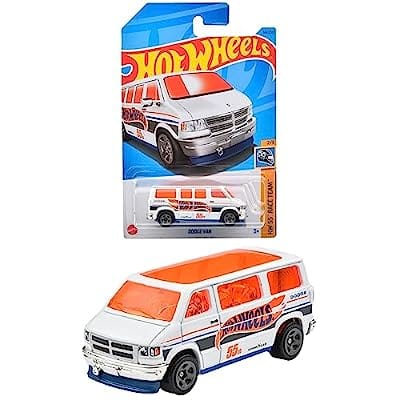 Hot Wheels RACE TEAM ミニカー4 ダッジ・バン