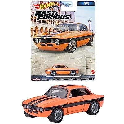 Hot Wheels ワイルド・スピード ミニカー4 アルファロメオ ジュリア スプリント GTA