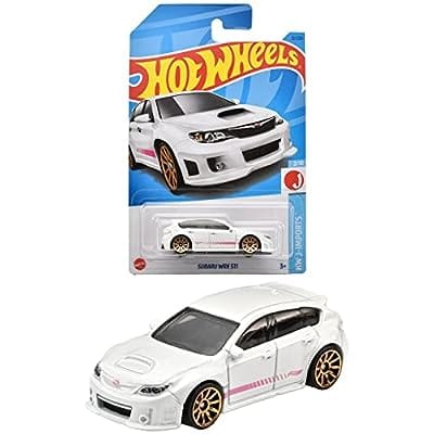 Hot Wheels ベーシックカー ミニカー4 スバル WRX STI