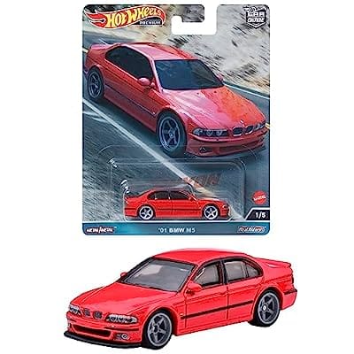 Hot Wheels カーカルチャー - キャニオン・ウォリアーズ - ミニカー4 ’01 BMW M5