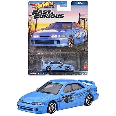 Hot Wheels ワイルド・スピード ミニカー4 カスタム アキュラ インテグラ セダン GSR