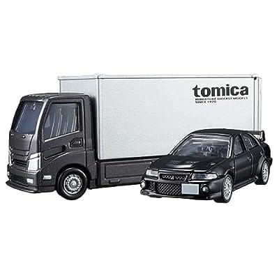 トミカプレミアム tomIcaトランスポーター 三菱 ランサーエボリューション GSR