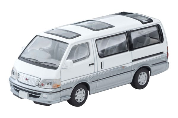 トミカリミテッドヴィンテージ ネオ LV-N216d トヨタ ハイエースワゴン スーパーカスタムG (白/銀) 2001年式