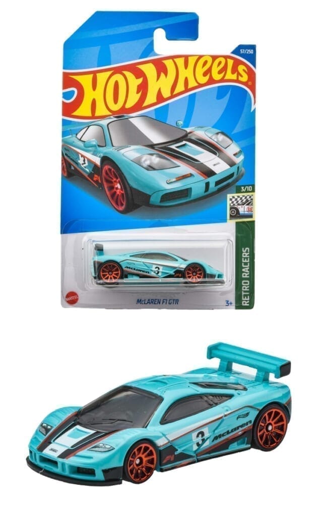 1/64 マクラーレン F1 GTR 「Hot Wheels RETRO RACERS」