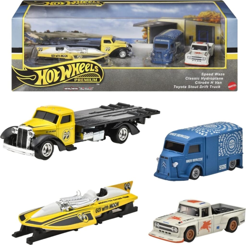 1/64 Hot Wheels プレミアムコレクターセット モーターヘッド マッドネス [HRT51-9866]