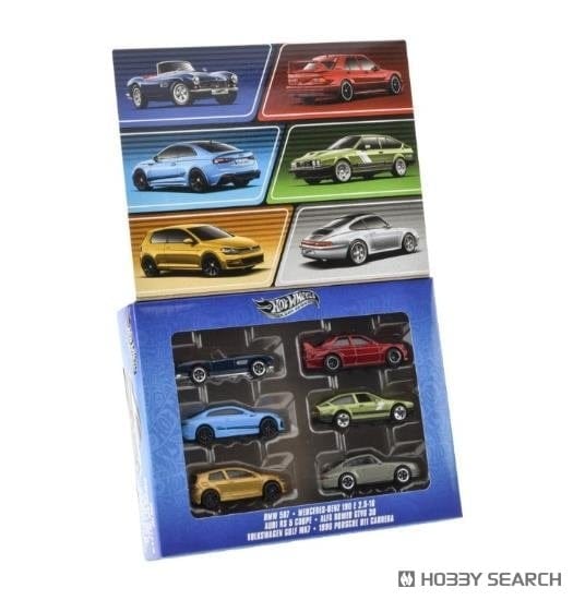 1/64 Hot Wheels ユーロスタイル マルチパック (6台セット) [JBY79-9866]