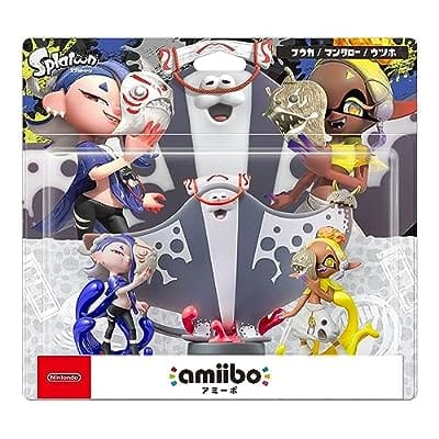 amiibo スプラトゥーン すりみ連合セット[フウカ/ウツホ/マンタロー]