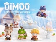 POPMART DIMOO Letters from Snowman シリーズ>