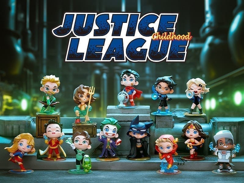 POPMART DC Justice League Childhood シリーズ