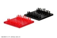 プリプラ フィギュアでチェス(クリアレッド×ブラック)>