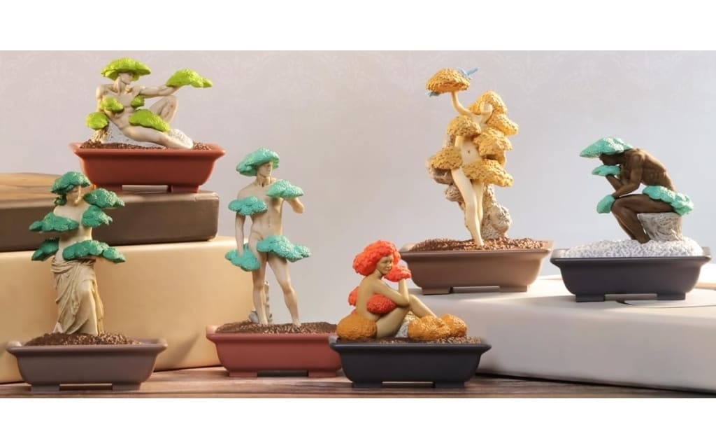 52TOYS BLINDBOX QUE SERAシリーズ MODERN ANCIENTS ART BONSAI アーティスティック盆栽