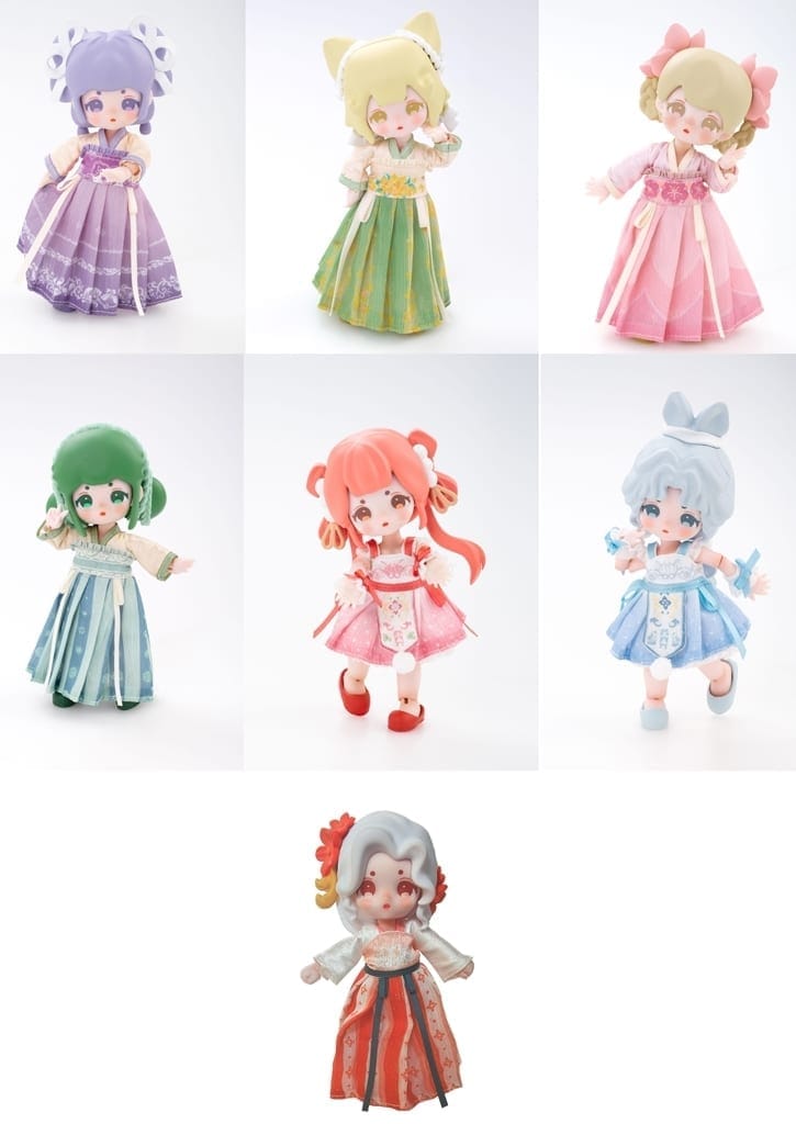 LUCKY DOLL YUNLAI点心シリーズ トレーディングドール