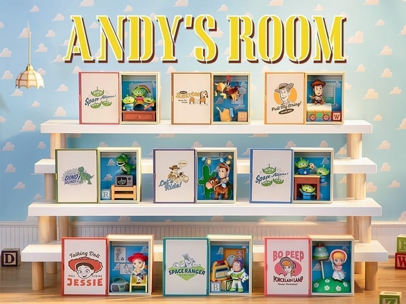 POPMART Disney/Pixar Toy Story Andy's Room シリーズ シーンセット