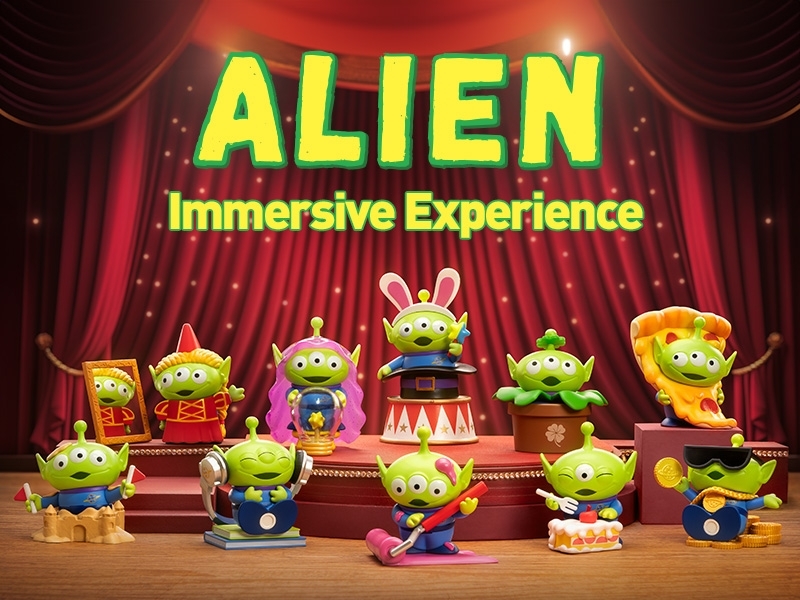 POPMART Disney/Pixar Alien-Immersive Experience シリーズ