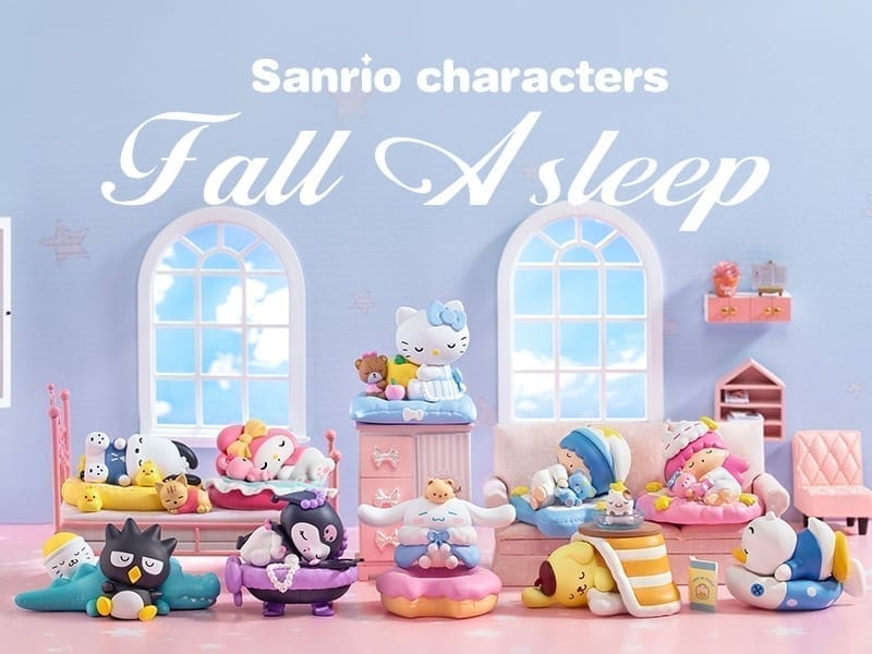 POPMART Sanrio characters Fall Asleep シリーズ