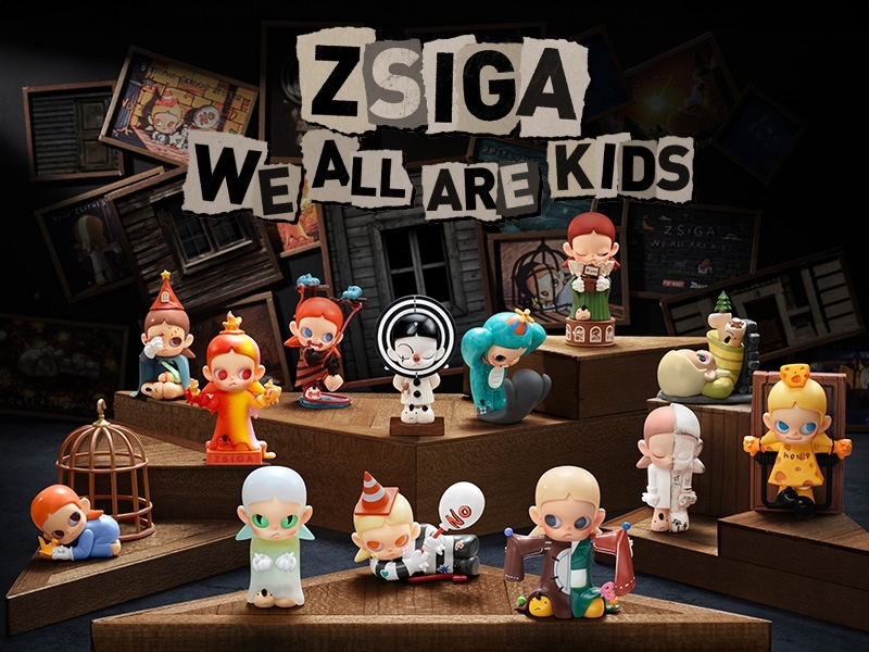 POPMART ZSIGA We All Are Kids シリーズ