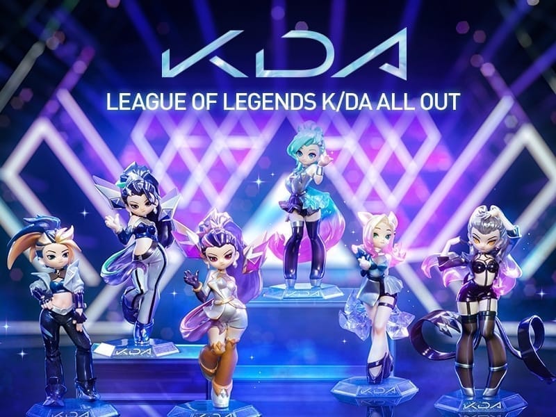 POPMART League of Legends K/DA ALL OUT シリーズ