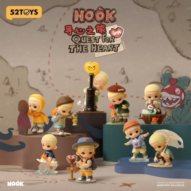 52TOYS BLINDBOX NOOK ハートの探求