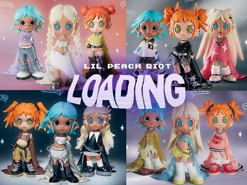 POPMART Lil Peach Riot Loading! シリーズ