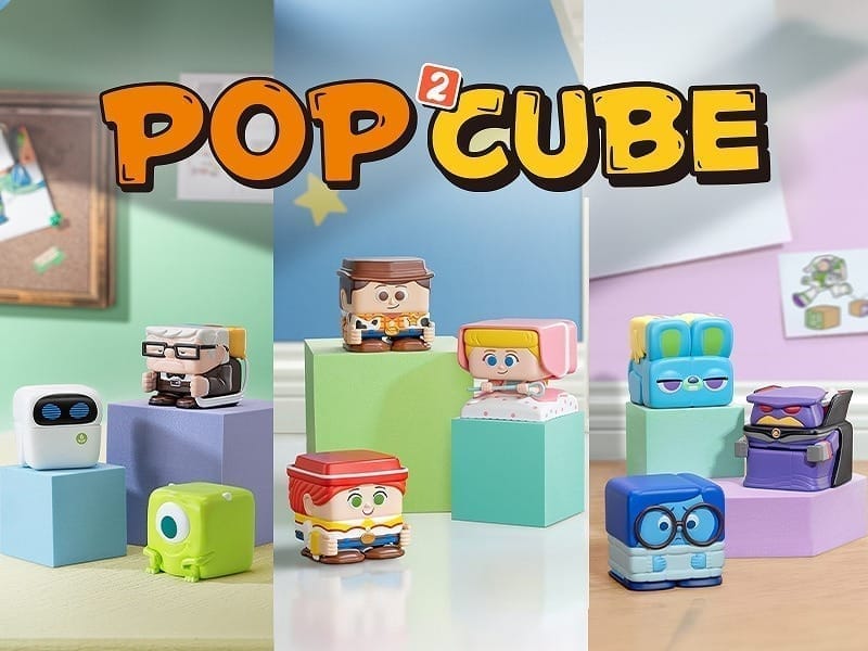 POPMART Disney/Pixar POP CUBE-2 シリーズ