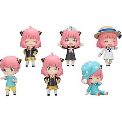 ねんどろいどさぷらいず SPY×FAMILY アーニャコレクション (全6種) 1BOX:6個入