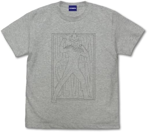 ウルトラセブン ウルトラセブン イラストタッチTシャツ ミックスグレー Lサイズ