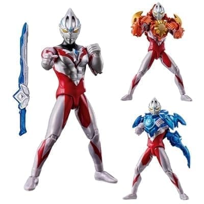 ウルトラアクションフィギュア ウルトラマンアーク ソリス&ルーナアーマーセット