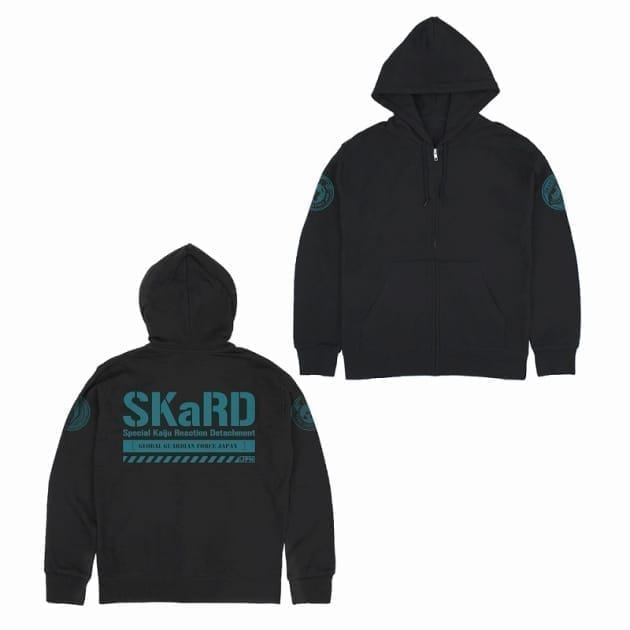 ウルトラマンブレーザー SKaRD ジップパーカー/BLACK-XL