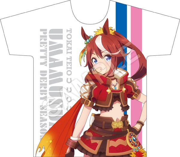 ウマ娘 フルカラーTシャツ トウカイテイオー M