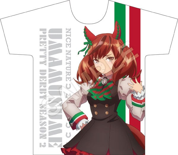 ウマ娘 フルカラーTシャツ ナイスネイチャ L