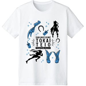 ウマ娘 トウカイテイオー ラインアート Tシャツ レディース L