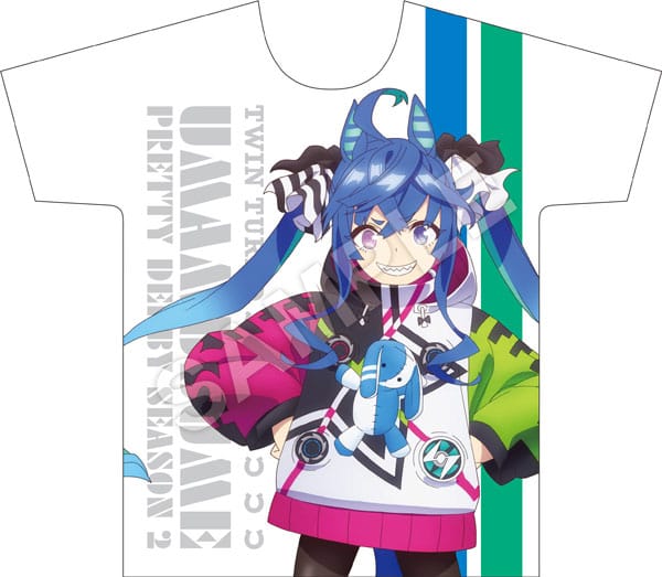 ウマ娘 フルカラーTシャツ ツインターボ L