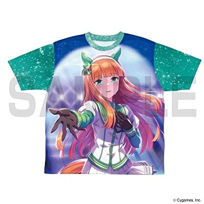 ウマ娘 サイレンススズカ 両面フルグラフィックTシャツ-XL