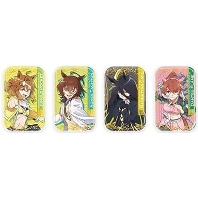 ウマ娘 劇場版『新時代の扉』 ホイルまるかくカンバッジ【1BOX 8パック入り】