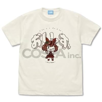 ウマ娘 ナイスネイチャのおいっすー Tシャツ/VANILLA WHITE-XL