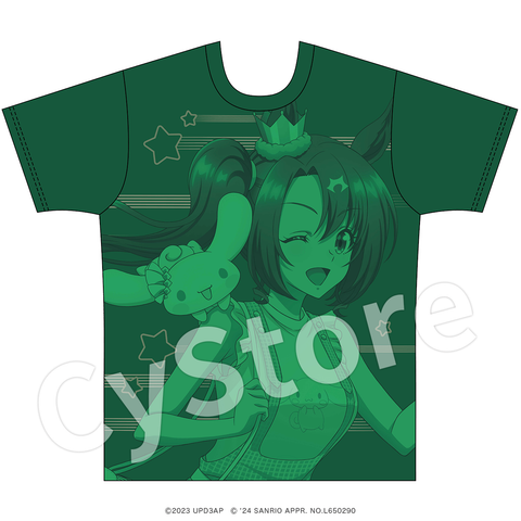 ウマ娘 TVアニメ『Season 3』×サンリオキャラクターズ カラーTシャツ サトノクラウン×シナモロール