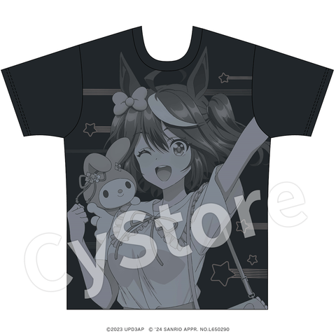 ウマ娘 TVアニメ『Season 3』×サンリオキャラクターズ カラーTシャツ キタサンブラック×マイメロディ