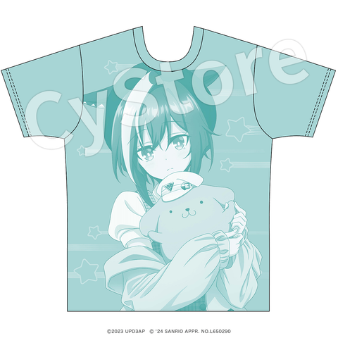 ウマ娘 TVアニメ『Season 3』×サンリオキャラクターズ カラーTシャツ シュヴァルグラン×ポムポムプリン