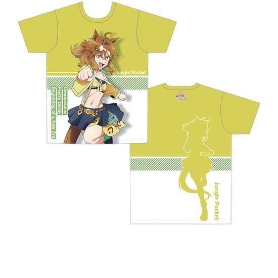 ウマ娘 劇場版『新時代の扉』フルグラフィックTシャツ ジャングルポケット