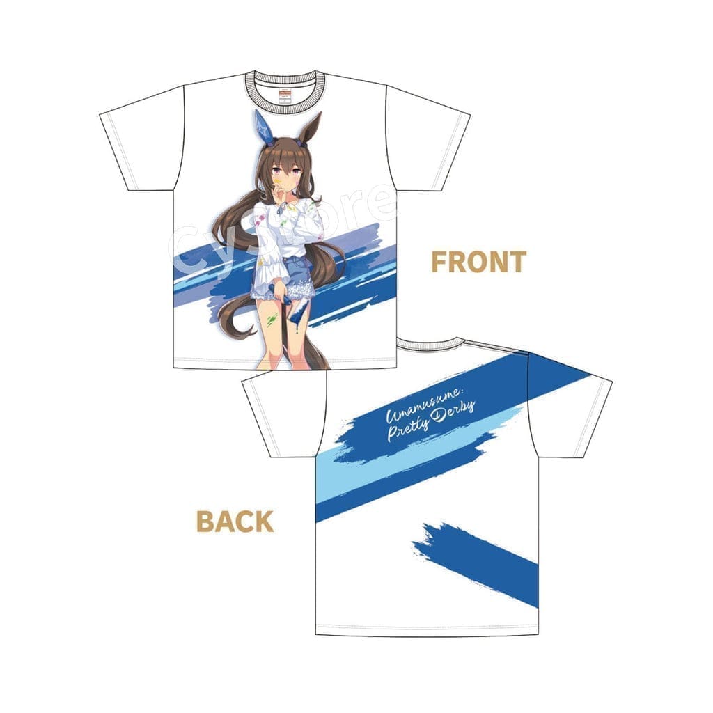 ウマ娘 フルカラーTシャツ (ペインタースタイル) アドマイヤベガ